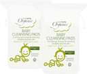 Simply Gentle Baby Cleansing Pads - Perfect for Sensitive Skin - Pure Cotton Pads for Newborn Baby - Free from Odours or Irritants - Rectangular Shaped Disposable Cotton Pads - 3 Packs of 60 Pads Simply Gentle Baby Cleansing Pads - Perfect for Sensitive Skin - Pure Cotton Pads for Newborn Baby - Free from Odours or Irritants - Rectangular Shaped Disposable Cotton Pads - 3 Packs of 60 Pads