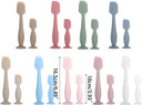 Baby Diaper Cream Spatula Applicator for Butt Pastes and Rash Cream - Silicone Brush