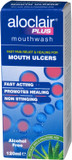 Aloclair Plus 120ml Mouthwash Mouth Ulcer Treatment & Plus Spray Mouth Ulcer Treatment, 15 ml