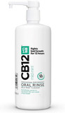 CB12 Mild Mint Mouthwash, Enamel Strengthening, Odour-free Breath For 12 Hours, 1L