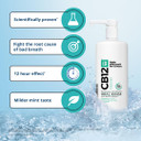 CB12 Mild Mint Mouthwash, Enamel Strengthening, Odour-free Breath For 12 Hours, 1L