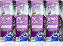 White Glo 2-in-1 Whitening Toothpaste with Mouthwash, 100 ml, Pack of 4