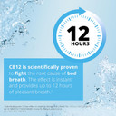 CB12 Sensitive: Fight Bad Breath for 12 Hours for Sensitive Teeth, Alcohol-Free, Soft Menthol Flavor, 250 ml CB12 Sensitive: Fight Bad Breath for 12 Hours for Sensitive Teeth, Alcohol-Free, Soft Menthol Flavor, 250 ml