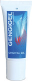 GengiGel® Wound healing gel/hyaluronic acid is a natural substance and physiological component of connective tissue/swelling and inflammation are quickly and effectively restored GengiGel® Wound healing gel/hyaluronic acid is a natural substance and physiological component of connective tissue/swelling and inflammation are quickly and effectively restored