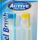 Beauty Formulas Active Oral Care Travel Toothbrush 2-Pieces, Assorted