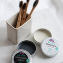 Lov'Frog Biodegradable Bamboo Toothbrush | Soft Bristles Infused with Activated Charcoal | Child Moon Design