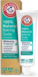 Arm & Hammer 100% Natural Baking Soda Whitening Protection Toothpaste, 75ml (Pack of 2)