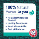Arm & Hammer 100% Natural Baking Soda Whitening Protection Toothpaste, 75ml (Pack of 2)
