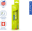 Curaprox Be You Peach + Apricot Toothpaste 60ml - Gentle Everyday Whitening - SLS, Microplastic, Triclosan Free Fluoride Toothpaste