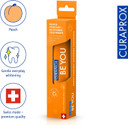 Curaprox Be You Apple + Aloe Vera Toothpaste - Green 60ml - Gentle Everyday Whitening - SLS, Microplastic, Triclosan Free - Fluoride Toothpaste