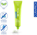 Curaprox Be You Blackberry + Liquorice Toothpaste Blue 60ml - Gentle Everyday Whitening Toothpaste - SLS Free, Microplastic Free, Triclosan Free, Fluoride Toothpaste