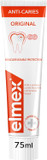 elmex Toothpaste Caries Protection 4 x 75 ml - Medical Teeth Cleaning for Highly Effective Caries Protection - Provides Dual Active Calcium Fluoride Protective Shield for Durable Teeth