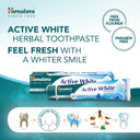 Himalaya Ultra Whitening Herbal Toothpaste 75ml | Whitens Teeth by 3 Shades in 2 Weeks | Coconut Charcoal & Black Seed Oil | Fluoride-Free, Enamel Safe, Vegan | Natural Ingredients & Eco-Friendly Himalaya Ultra Whitening Herbal Toothpaste 75ml | Whitens Teeth by 3 Shades in 2 Weeks | Coconut Charcoal & Black Seed Oil | Fluoride-Free, Enamel Safe, Vegan | Natural Ingredients & Eco-Friendly