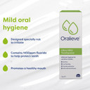 Oralieve Ultra Mild Toothpaste - SLS Free, Dry Mouth Formula, Fluoride & Xylitol Toothpaste - 5 x 75ml