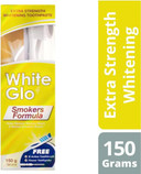 White Glo Smokers Formula Whitening Toothpaste Pack 150g (Pack of 2)