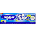 Wisdom WIS057P Toothpaste, Step By Step 0-3 Years, Cavity and Enamel Defense Fluoride, 75 mL