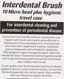 Active Oral Interdental Brush