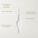 Curasept Proxi Interdental Brushes x6, White, 0.6 mm