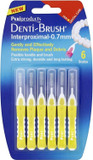 Periproducts Denti-Brush Interproximal - 0.7mm Yellow - Pack of 6