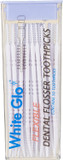 White Glo Flexible Dental Flosser Toothpicks (Pack of 3)