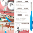 30 Interdental Brushes, Interdental Cleaning Brush, Dental Care, Teeth Cleaning, Interdental Cleaning Brush, Oral Care 30 Interdental Brushes, Interdental Cleaning Brush, Dental Care, Teeth Cleaning, Interdental Cleaning Brush, Oral Care
