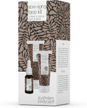 Slow-Aging Face Kit with Tea Tree Oil - Face Wash, Face Cream, and Serum Set for Wrinkle Reduction, Fine Line Smoothing, and Deep Hydration - Anti-Aging Skincare Solution for Women and Men