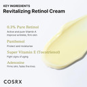 COSRX The Retinol 0.3 Cream, Anti-Aging Face Cream with Highly Concentrated Retinol for Fine Lines, Wrinkle Reduction, Skin Renewal, Firming and Brightening, Safe for Eye and Neck Korean Skincare 20ml