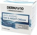 Derma V10 Innovations Anti-Ageing Day & Night Cream Collagen 50ml