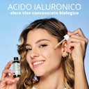 La Saponaria Hyaluronic Acid Serum, Anti-Ageing, Hydration, Moisturiser, All Skin Types, Wrinkles & Fine Lines, Plumping, Natural, Vegan, Cruelty-Free, Recycled Packaging, Organic, 30ml