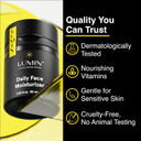 Lumin - Super Light Moisturiser Men - Skin Care for Men, Ideal for Control Oily Skin, Reduce Appearance of Fine Lines, Boost Hydration With Hyaluronic Acid, Daily Use, 50ml