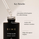 Dime Beauty Hyper Glow Serum, 15% Vitamin C Face Serum For Brightening Dull Skin, Dark Spot Corrector Serum, 1 Oz / 30 Ml Dime Beauty Hyper Glow Serum, 15% Vitamin C Face Serum For Brightening Dull Skin, Dark Spot Corrector Serum, 1 Oz / 30 Ml