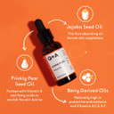 Q+A Super Food Facial Oil (30ml), Natural Vitamin-Rich Face Oil with Jojoba, Vitamin E Oil for Skin, Deeply Nourishes and Hydrates Dry, Sensitive, and Normal Skin, Boosts Skin Radiance and Glow