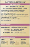 RoC Retinol Correxion Line Smoothing Max Hydration | Face Cream with Hyaluronic Acid, Anti-Wrinkle Moisturiser | 50 ml