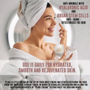 Simon&Tom Pure Hydra Resculpting Pearl Cream, Transforming Moisturizing Facial Cream, Anti-Aging and anti wrinkle with Hyaluronic Acid and Argan Stem Cells, 50ml