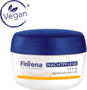 Florena Smoothing Anti-Wrinkle Night Cream with Q10, 1er Pack (1 x 50 ml)