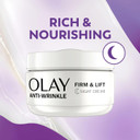 Olay Anti-Wrinkle Pro Vital Night Cream, Helps Visibly Reduce Fine Lines & Wrinkles, For Mature Skin, 50ml