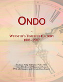 Ondo: Webster's Timeline History, 1803 - 2007