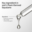 The Ordinary 100% Plant-Derived Squalane, for Skin and Hair, Lightweight Hydration, and Moisture Barrier Support, 30ml