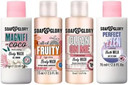 Soap & Glory - The Top Four Fillers Gift Set - Box of 4 x 75ml Shower Gel and Bath Milk - Gorgeous Bath and Body Gift Box - Soap & Glory Miniatures Collection  Toiletry Set  Delectable Scents