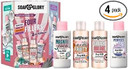 Soap & Glory - The Top Four Fillers Gift Set - Box of 4 x 75ml Shower Gel and Bath Milk - Gorgeous Bath and Body Gift Box - Soap & Glory Miniatures Collection  Toiletry Set  Delectable Scents
