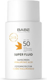 Laboratorios Babé - Super Fluid photo protection SPF 50 | sun protection | waterproof | all skin types | photo-aging | sun protection | 50 ml