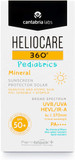 Heliocare 360° Pediatrics Mineral - 50ml | Fluid Lotion for Face & Body | SPF UVA UVB Visible Light Infrared-A Sun Protection | For Kids Sensitive Skin | Features Niacinamide Heliocare 360° Pediatrics Mineral - 50ml | Fluid Lotion for Face & Body | SPF UVA UVB Visible Light Infrared-A Sun Protection | For Kids Sensitive Skin | Features Niacinamide