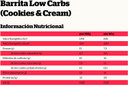 Nutrisport Caja Barritas Low Cookies Cream 60g 16 Barritas