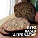 Dillon Organic - Original Flax Keto Bread, 6 x 250g Low Carb and Gluten-Free, High Fibre and High Omega 3, A Blend of Flax, Sunflower Seeds, and Caraway Seeds
