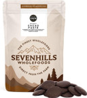 Sevenhills Wholefoods Organic Cacao Paste (Liquor, Mass) Drops 500g x 2 individual pouches, total weight 1kg
