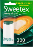 Sweetex Calorie Free Sweeteners Tablets (300) - Pack of 6