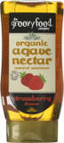 Groovy Food Company, Organic Agave Nectar, Strawberry, 750 ml (Pack of 3)