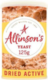 Allinson Dried Active Baking Yeast, 125g