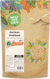 Wholefood Earth Oat Bran Stabilised 1 kg | GMO Free | High Fibre