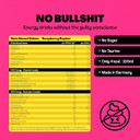 HOLY Energy Gaming Booster Flavour Powder | 50 portions with NewCaff & Green Tea Extract | Focus Booster - Focus Drink | Vegan with 100% natural fruit flavours (350 grams, Raspberry Raptor)